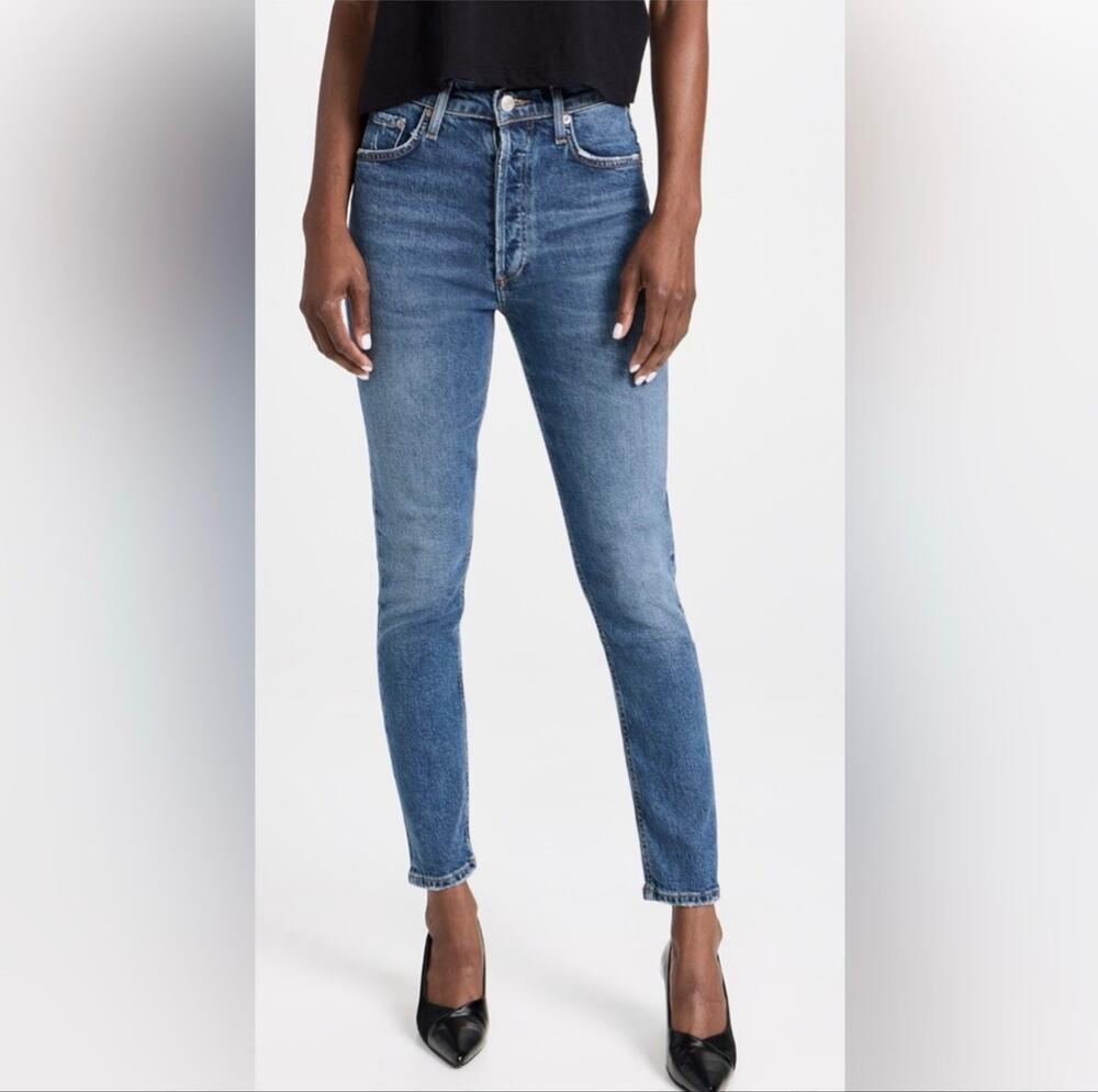 AGOLDE Nico High Rise Slim Jeans Women’s Size 26 Medium Wash